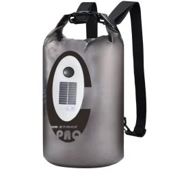 Ztarx 10L Waterproof Backpack With Bluetooth Speaker - Grey